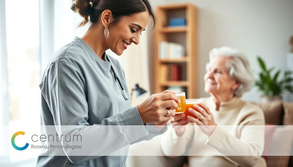 opiekun osoby starszej zarobki