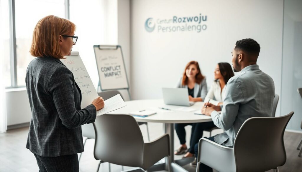 rozwiązywanie konfliktów w pracy