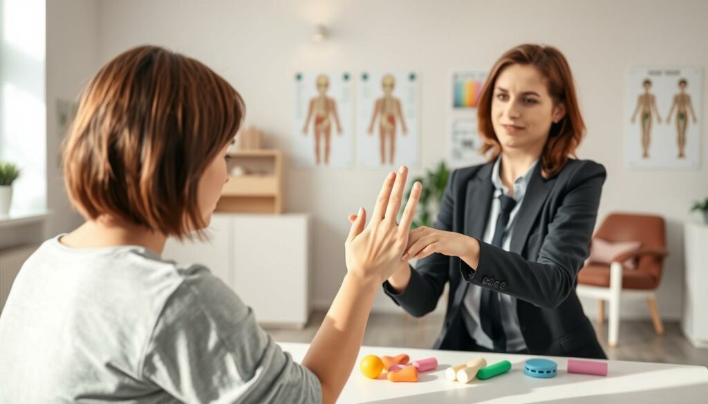 umiejętności terapeuty ręki